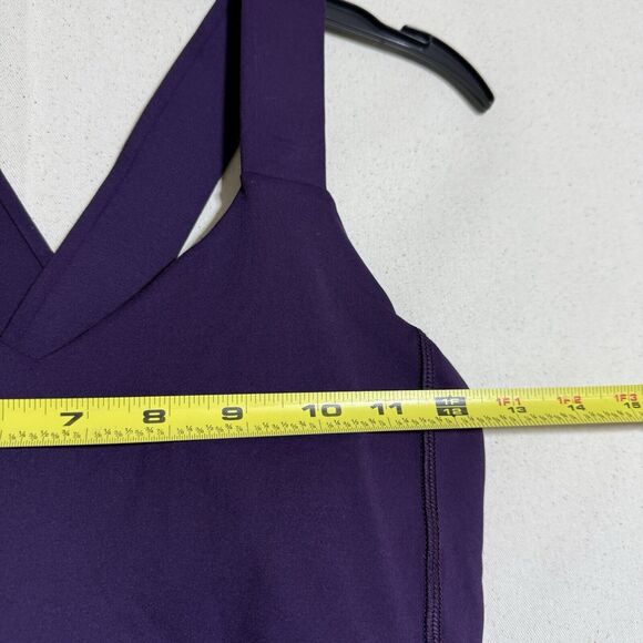 Lululemon Push Ur Limits Tank Top Women's 6 Deep Zinfandel Luxtreme *read detail - Picture 7 of 9